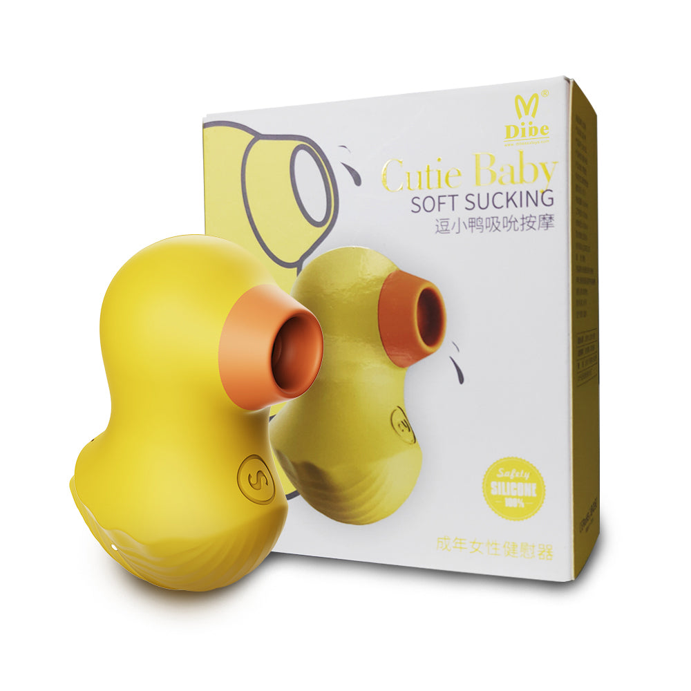 Rubber Duckie - Quack Sucking Soft Clitoris Stimulator - Sensual Sins