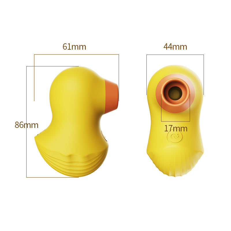 Rubber Duckie - Quack Sucking Soft Clitoris Stimulator - Sensual Sins