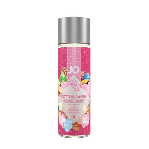 JO Cotton Candy Flavoured Lubricant 60ml - Sensual Sins
