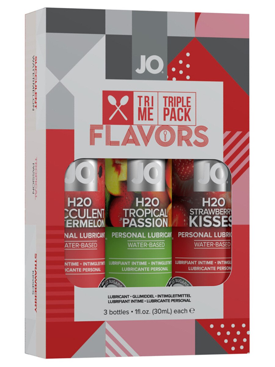 JO TRI-ME Triple Pack Flavoured Lubricants - Flavors - 30ml x 3 - Sensual Sins