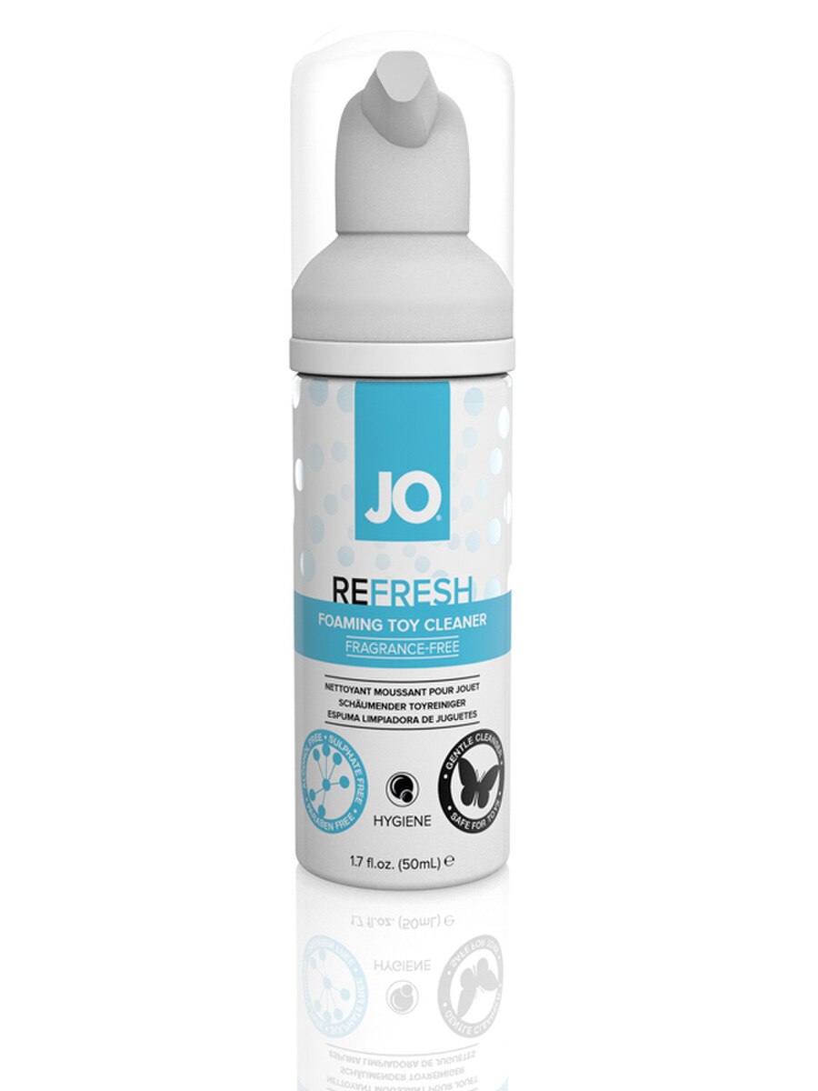 JO Refresh Travel Toy Cleaner 50ml - Sensual Sins