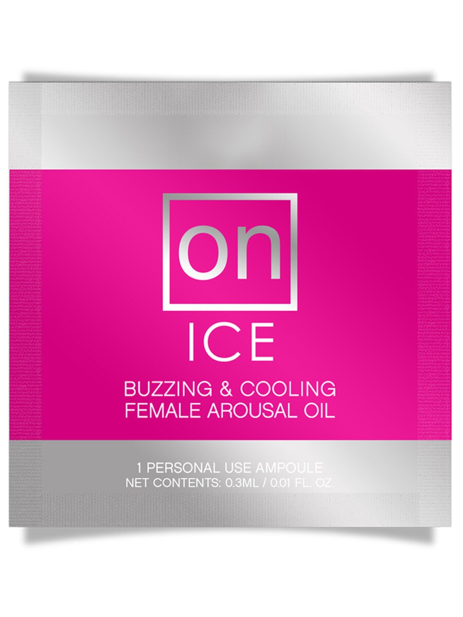 On Ice Arousal Oil Ampule Packet 0.3ml - Sensual Sins