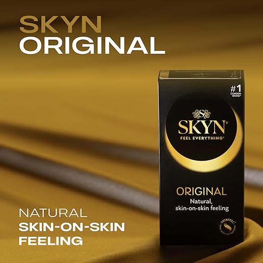 SKYN Original Soft Non-Late Condoms 10 Pack - Sensual Sins