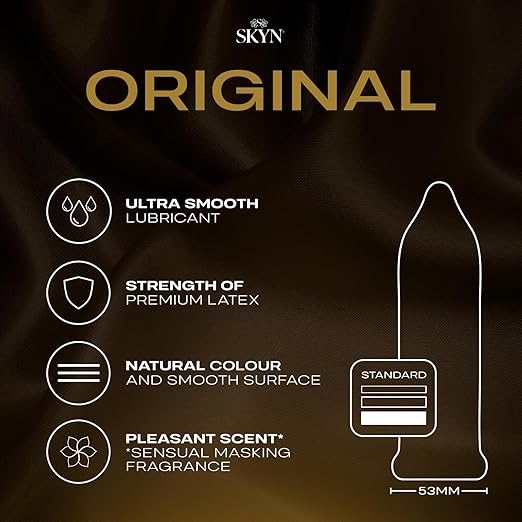 
                  
                    SKYN Original Soft Non-Late Condoms 10 Pack - Sensual Sins
                  
                