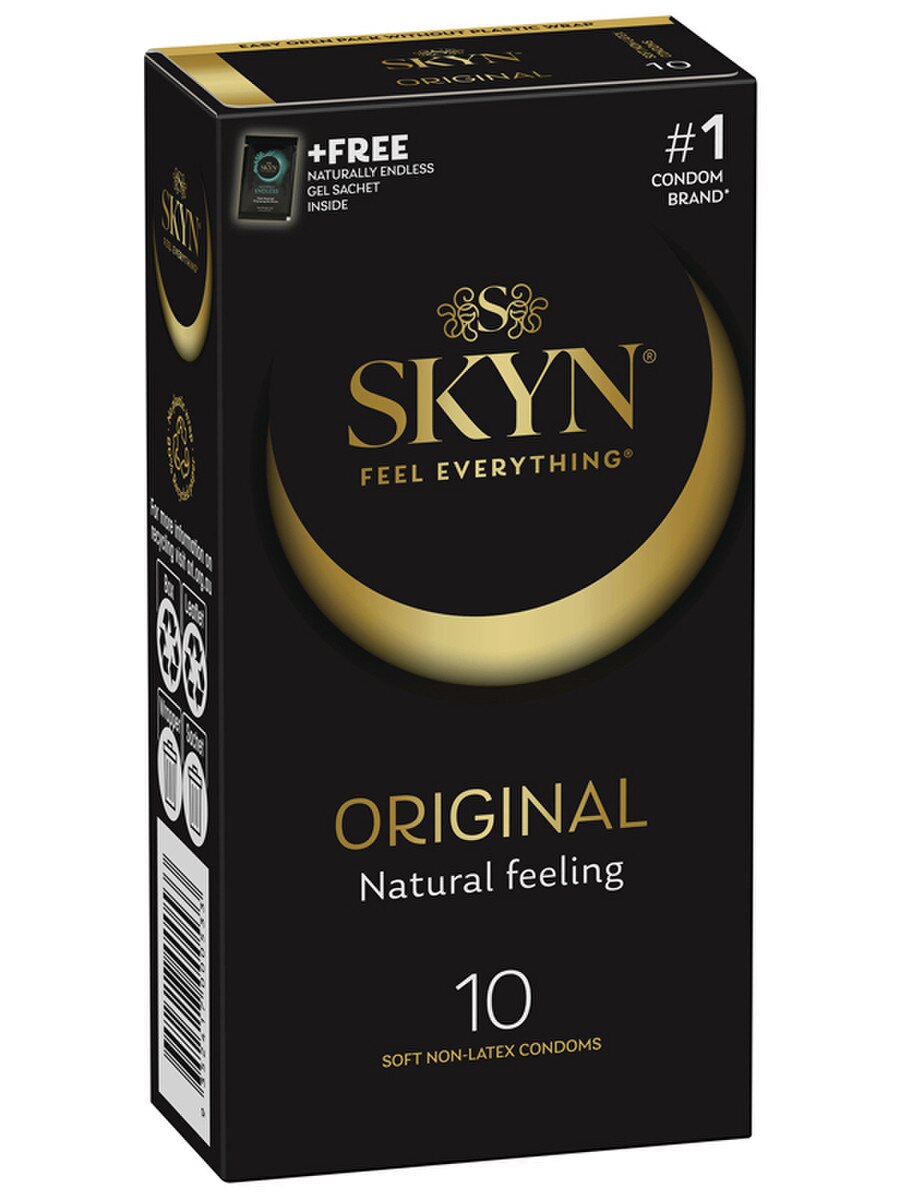 
                  
                    SKYN Original Soft Non-Late Condoms 10 Pack - Sensual Sins
                  
                