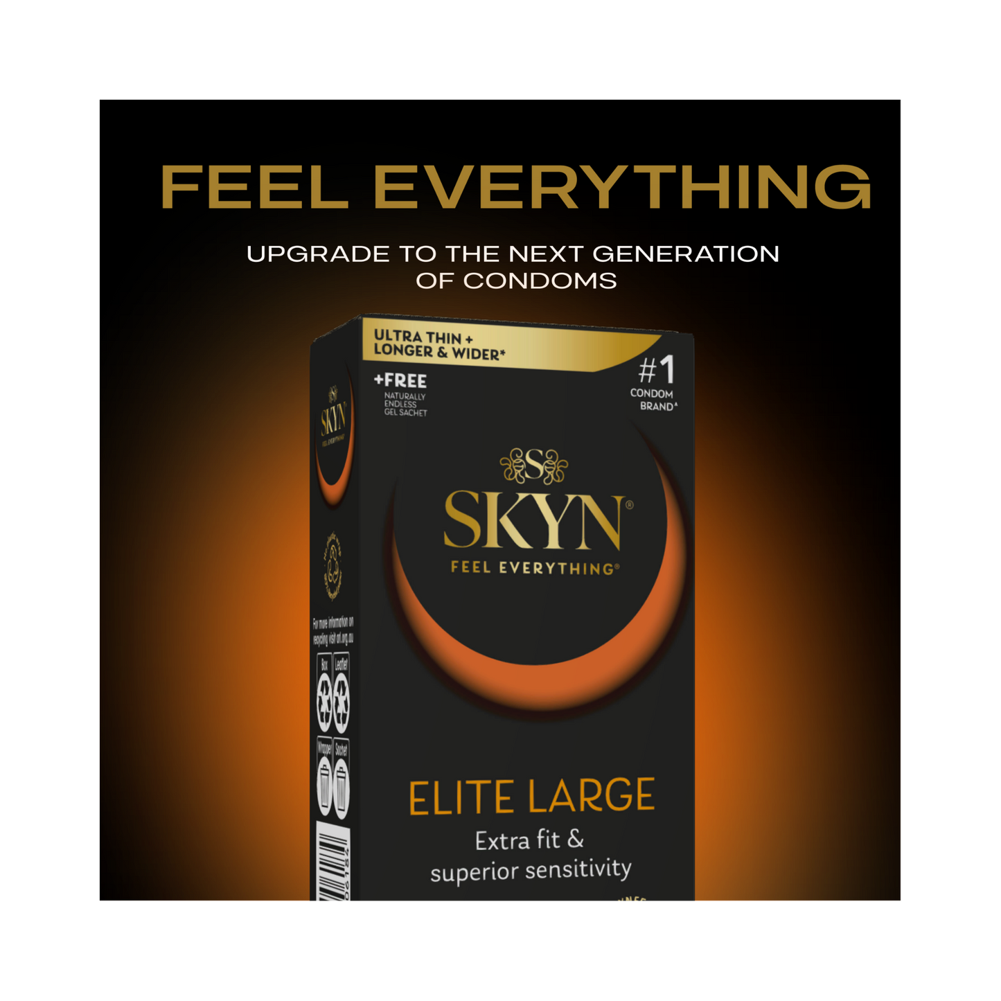 
                  
                    SKYN Elite Large Condoms 10 Pack - Sensual Sins
                  
                