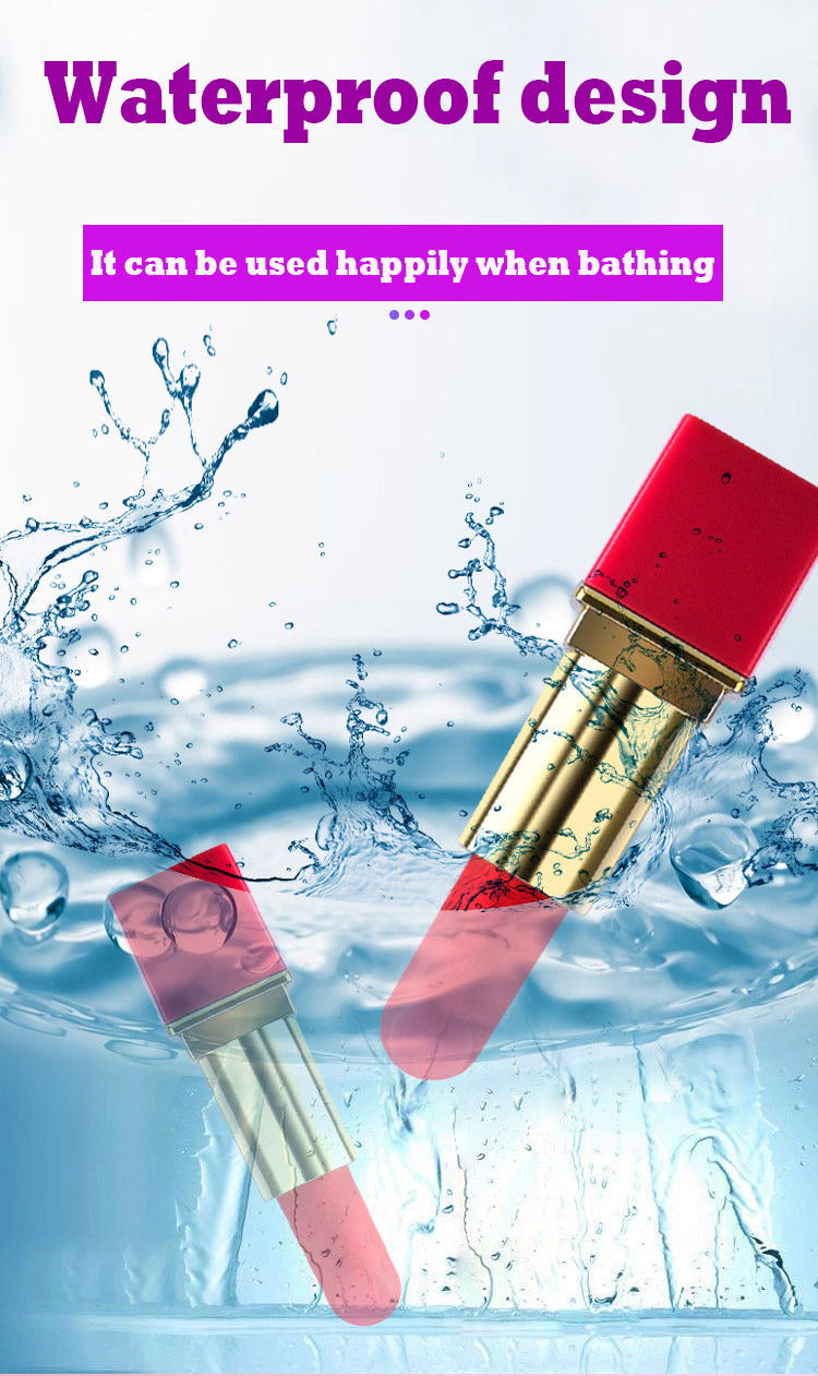 
                  
                    Lipstick 10 speeds Vibration; Waterproof; USB magnetic charge
                  
                