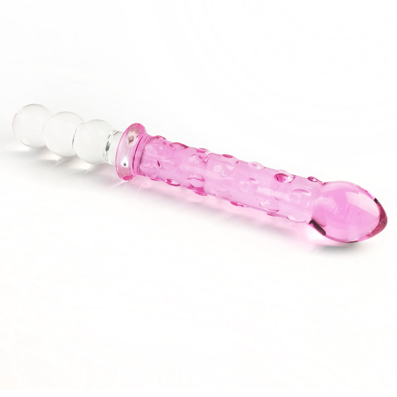 
                  
                    Double Sided Double Pleasure Pink Glass Massager
                  
                