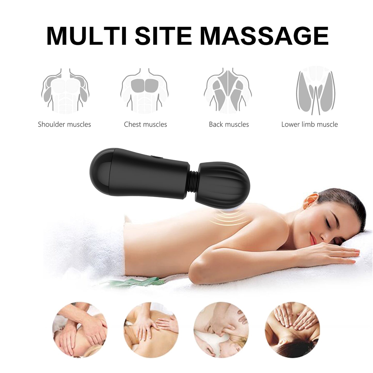 
                  
                    Max - Mini Electric Hand Held Vibrating Massager Wand
                  
                