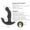 
                  
                    Charles -Silicone 10 Stimulation Patterns Vibrating Prostate Massager with Rotating Beads for Male
                  
                