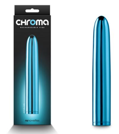 
                  
                    Chroma – Metallic 17cm USB Rechargeable Vibrator
                  
                