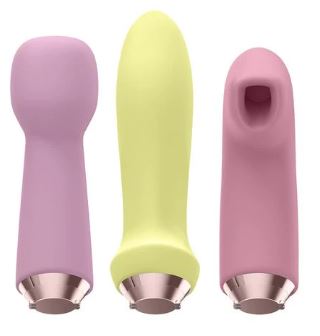 
                  
                    Satisfyer Marvelous Four 4-in-1 Vibrator with Rose Gold
                  
                