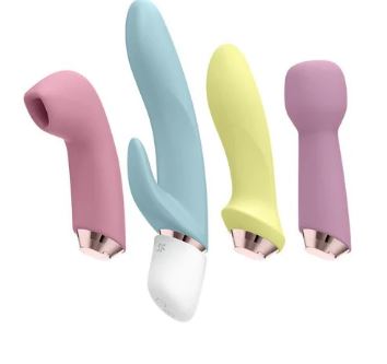 Satisfyer Marvelous Four 4-in-1 Vibrator with Rose Gold