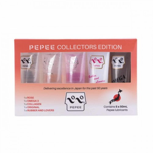Pepee Collectors Edition 5 x 50ml Lubricants