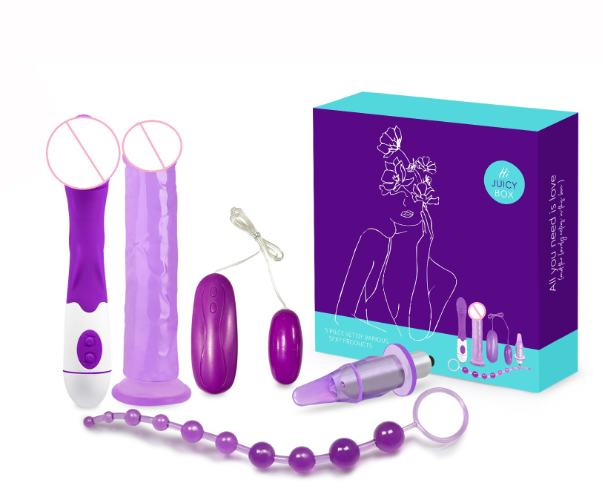 WINYI 7 Pieces Erotic Toy Beginner Couple Gift Set