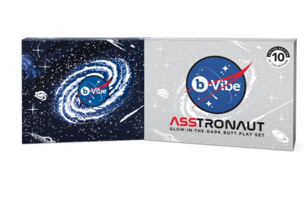 
                  
                    B-VIBE Asstronaut GLOW-IN-THE-DARK Butt Play Set
                  
                