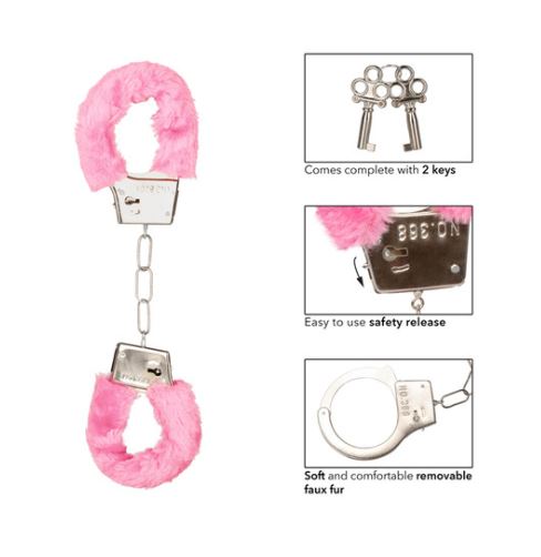 
                  
                    Calexotics Playful Furry Cuffs - Pink
                  
                