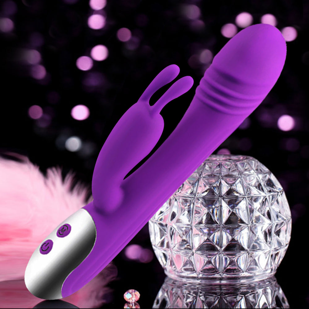 Arya - Vibrating Ribbed Rabbit Sex Toy | Sensual Sins Arya - Vibrating Ribbed Rabbit Sex Toy | Sensual Sins
