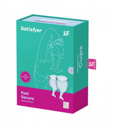 Satisfyer ‘Feel Secure, Feel Confident, Feel Good’ Menstrual Cups + Free Gift from Satisfyer